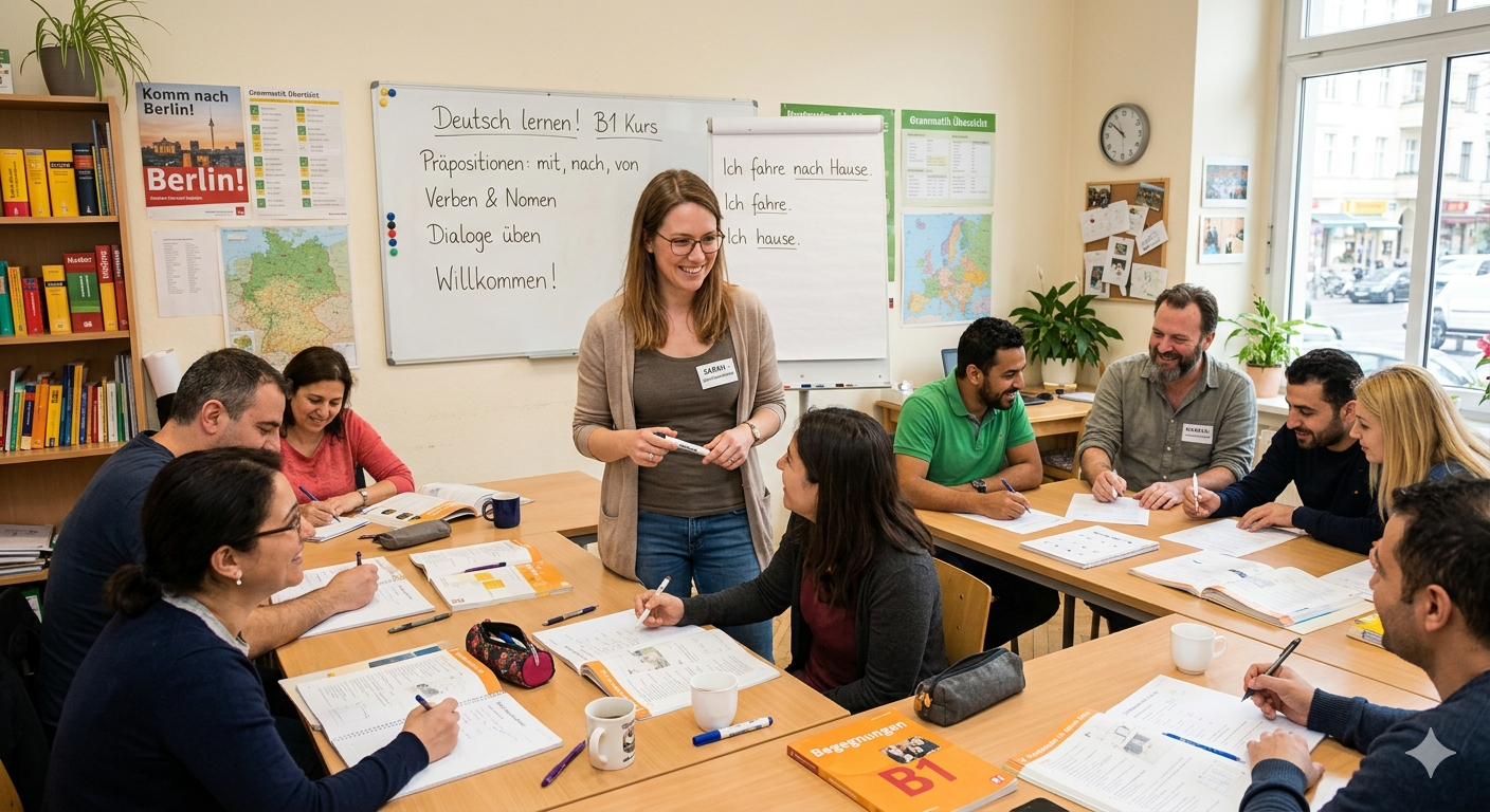 Deutschkurs in kleiner Gruppe bei Learn German Fast